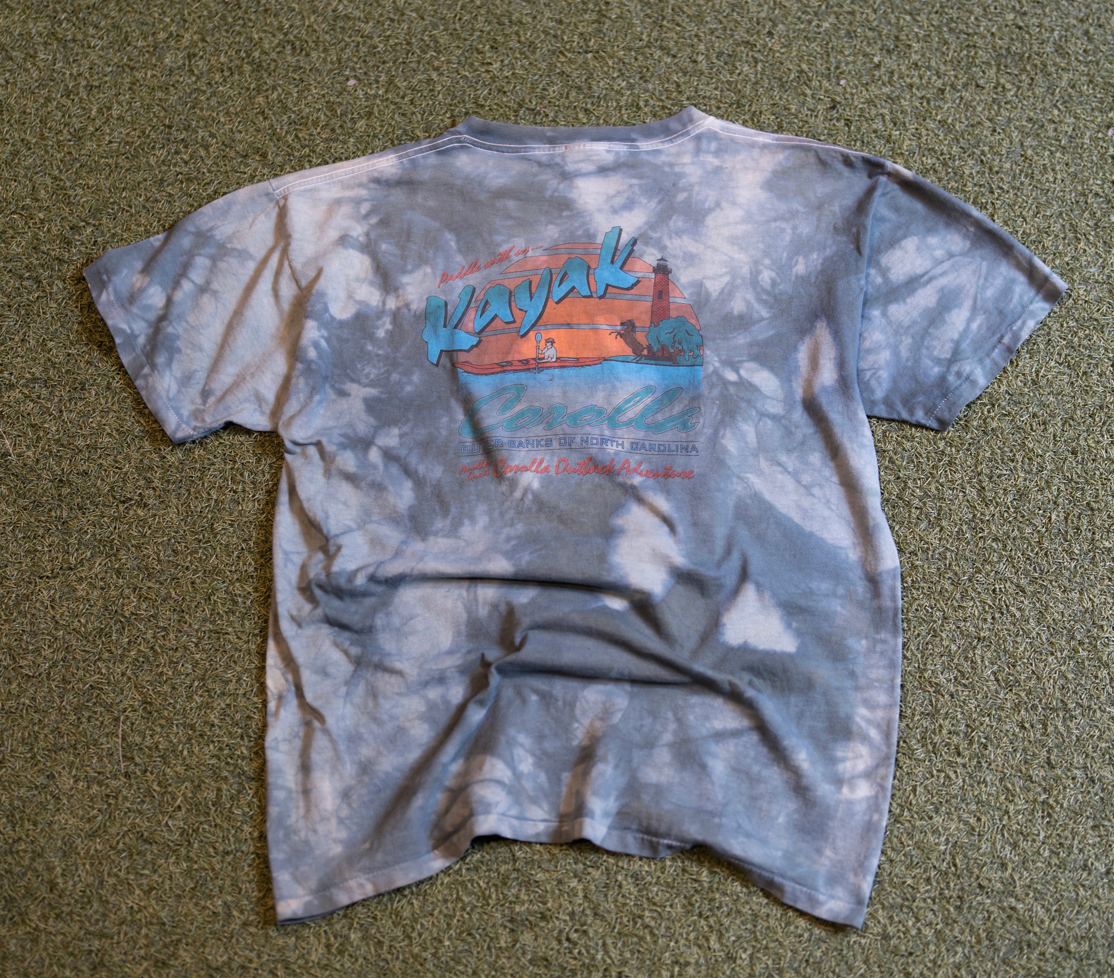 Tye-Dye y2k Corolla Kayak T-Shirt