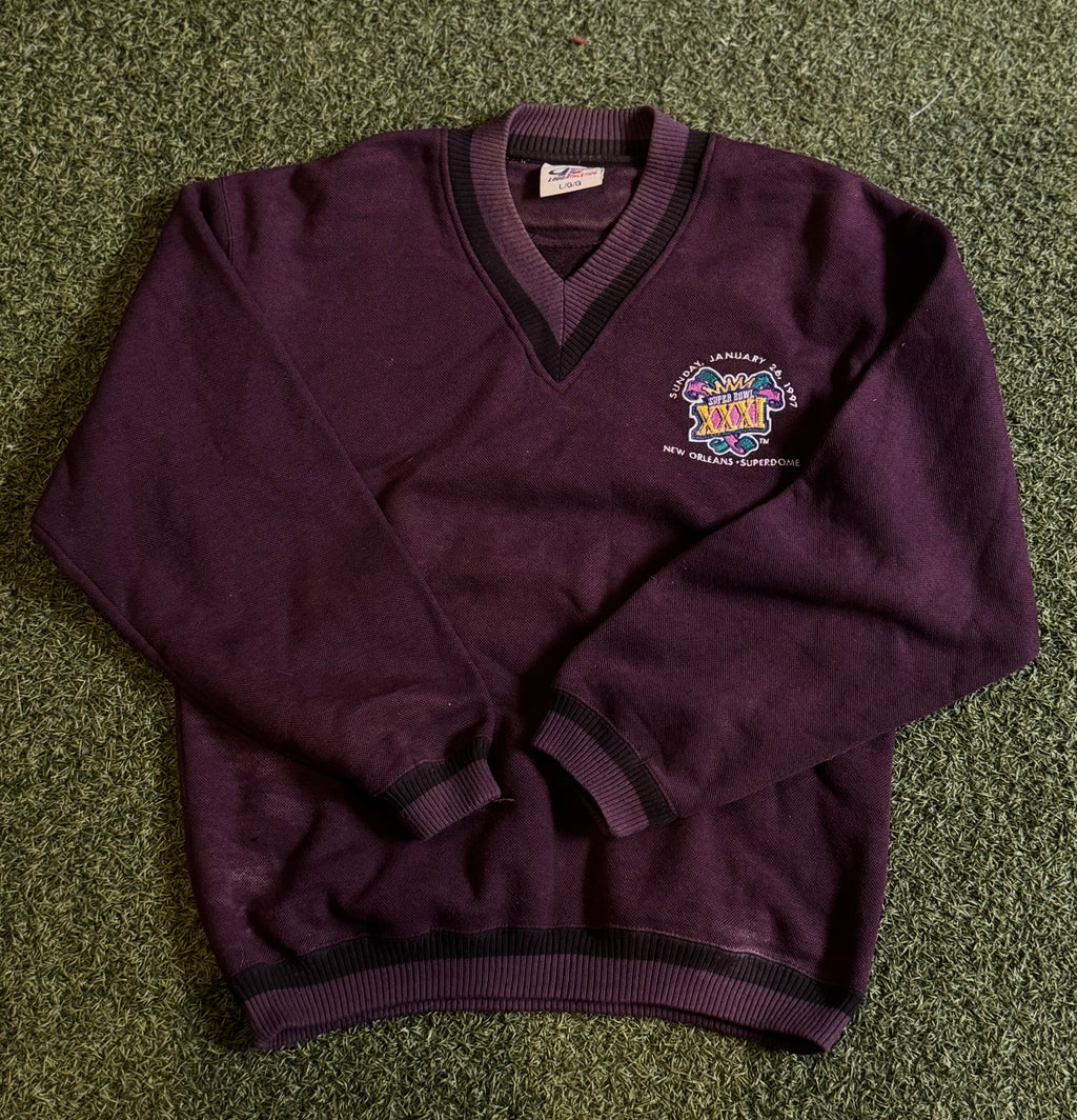Vintage 1997 Super Bowl Sweater