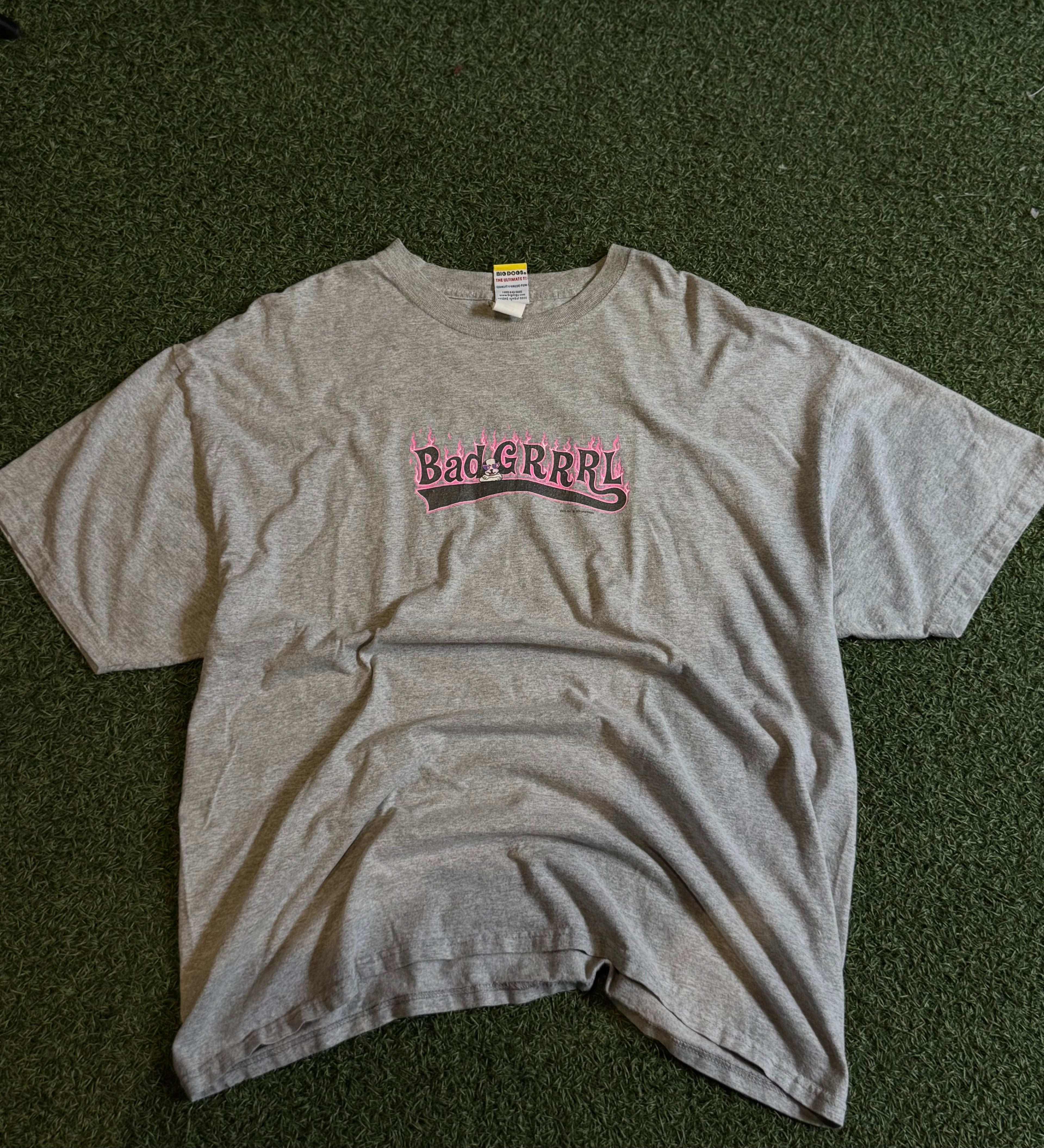 Vintage Big Dog "Bad GRRRL" T-Shirt