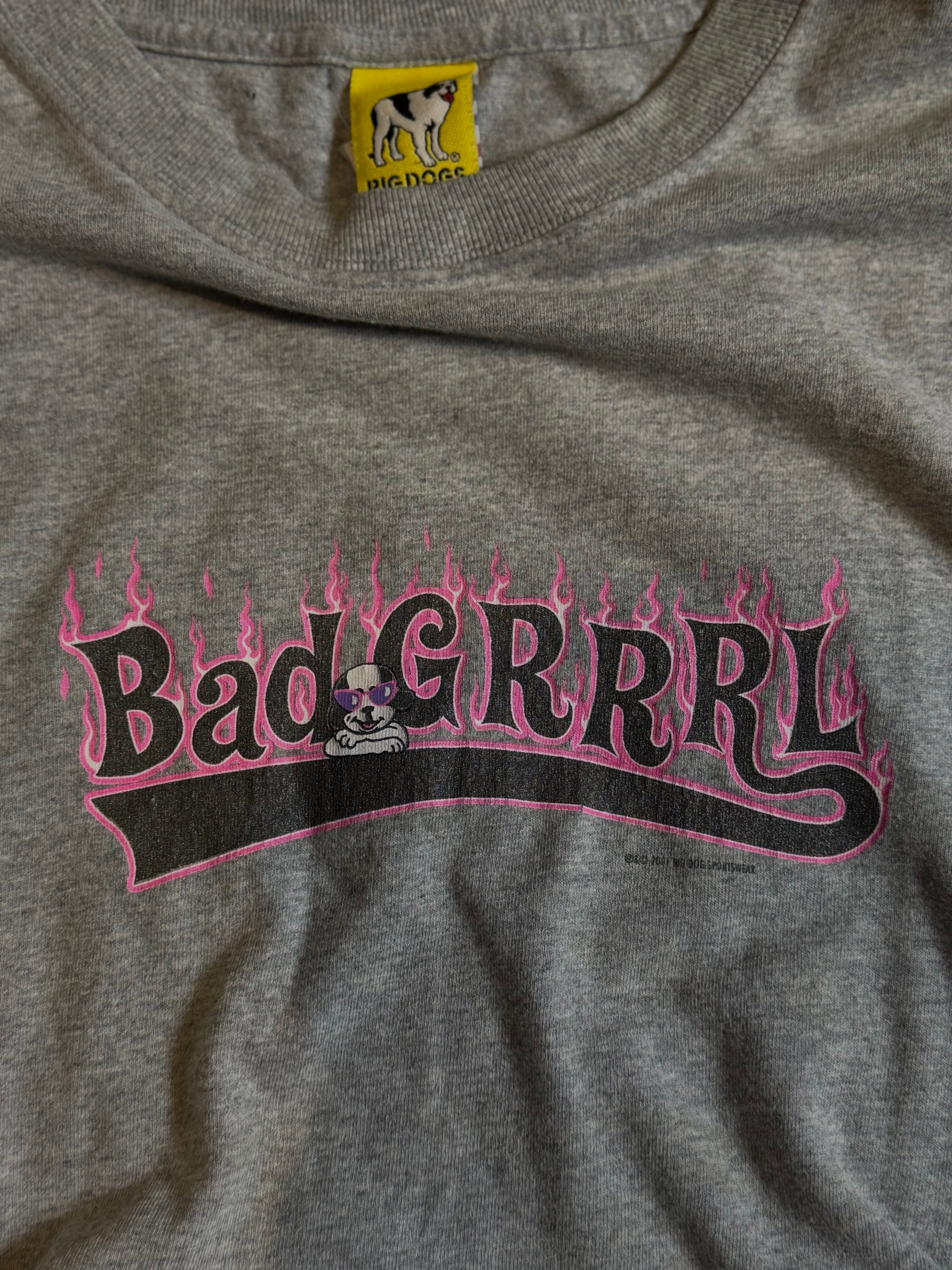 Vintage Big Dog "Bad GRRRL" T-Shirt