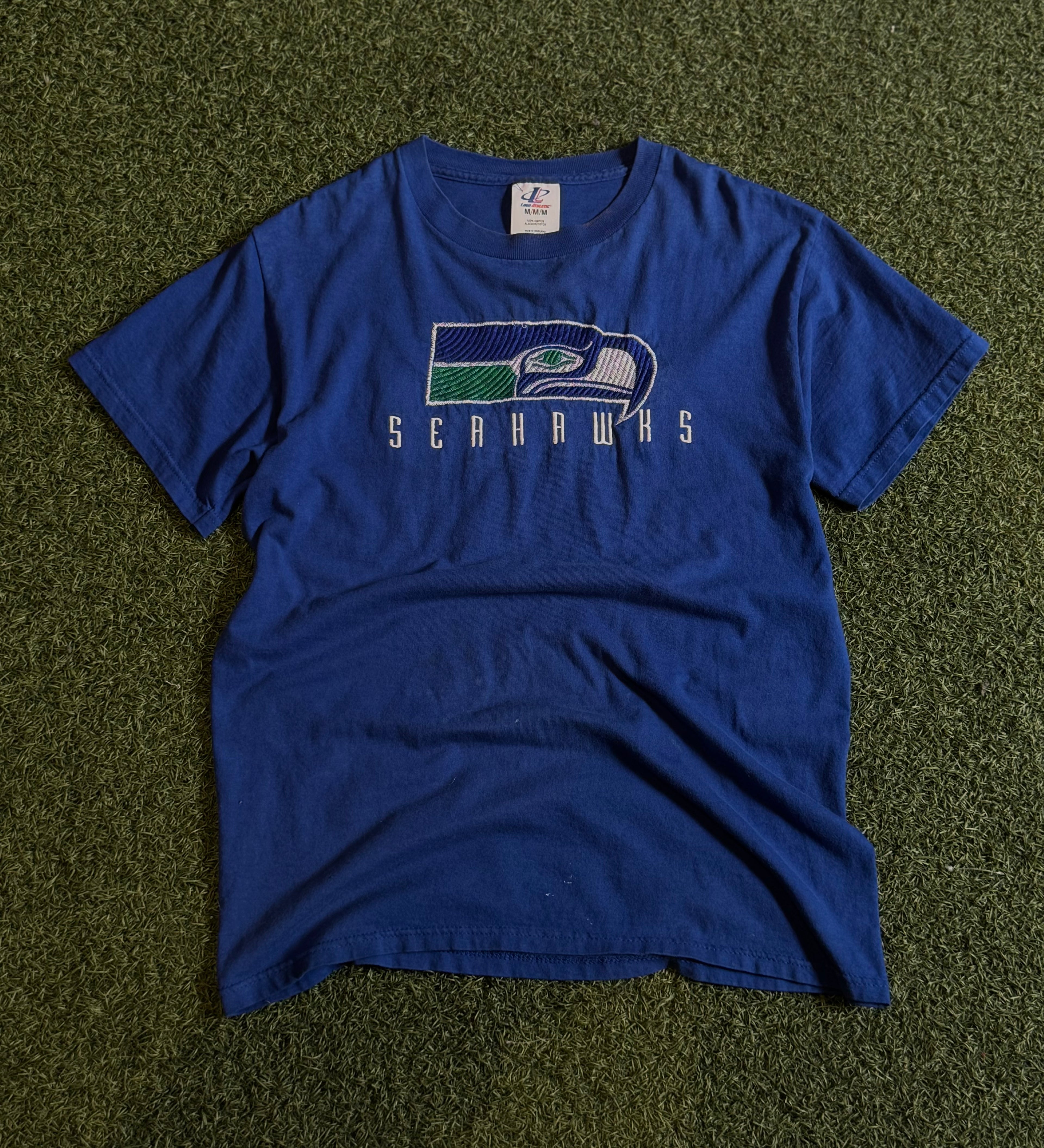 Y2K Seahawks Embroidered T-Shirt