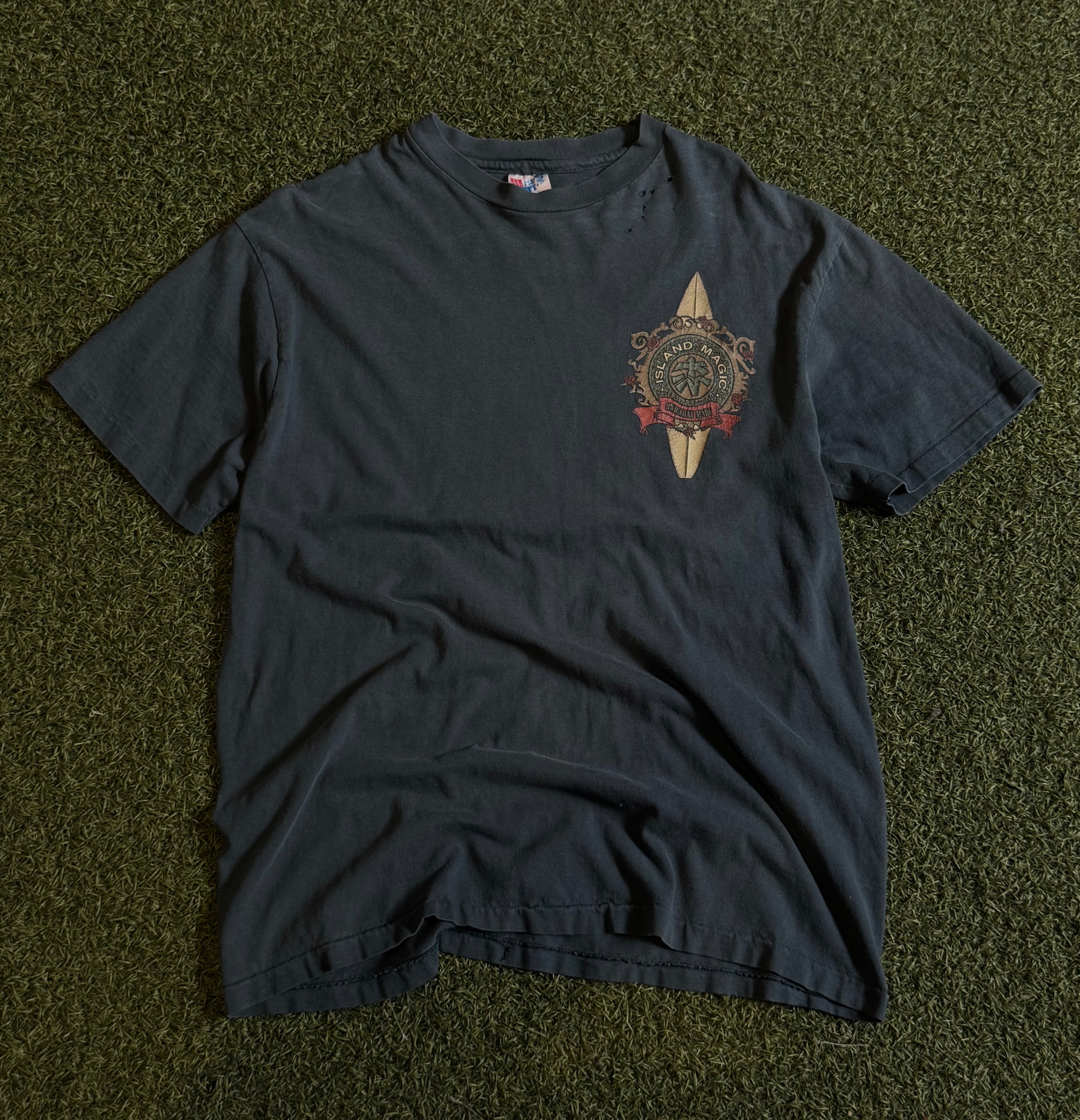 Single Stitch Hawaiian T-Shirt "Island Magic"