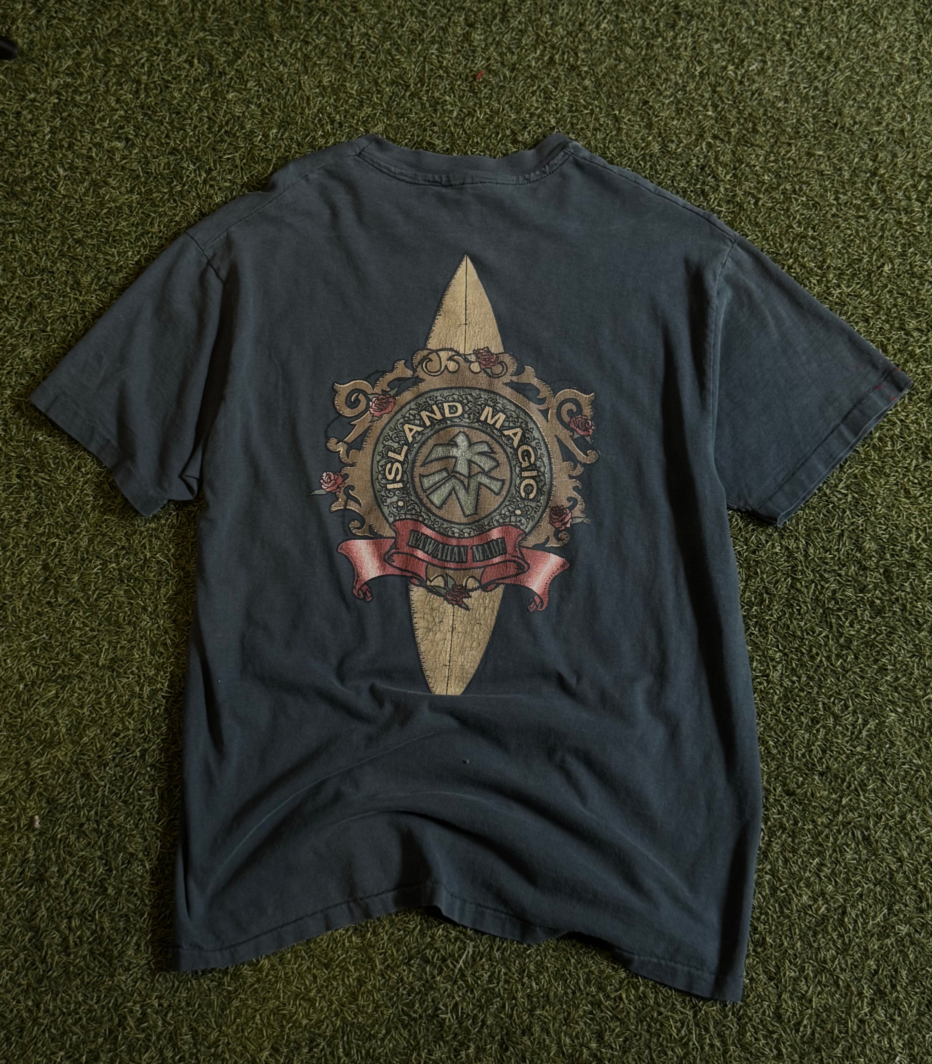 Single Stitch Hawaiian T-Shirt "Island Magic"