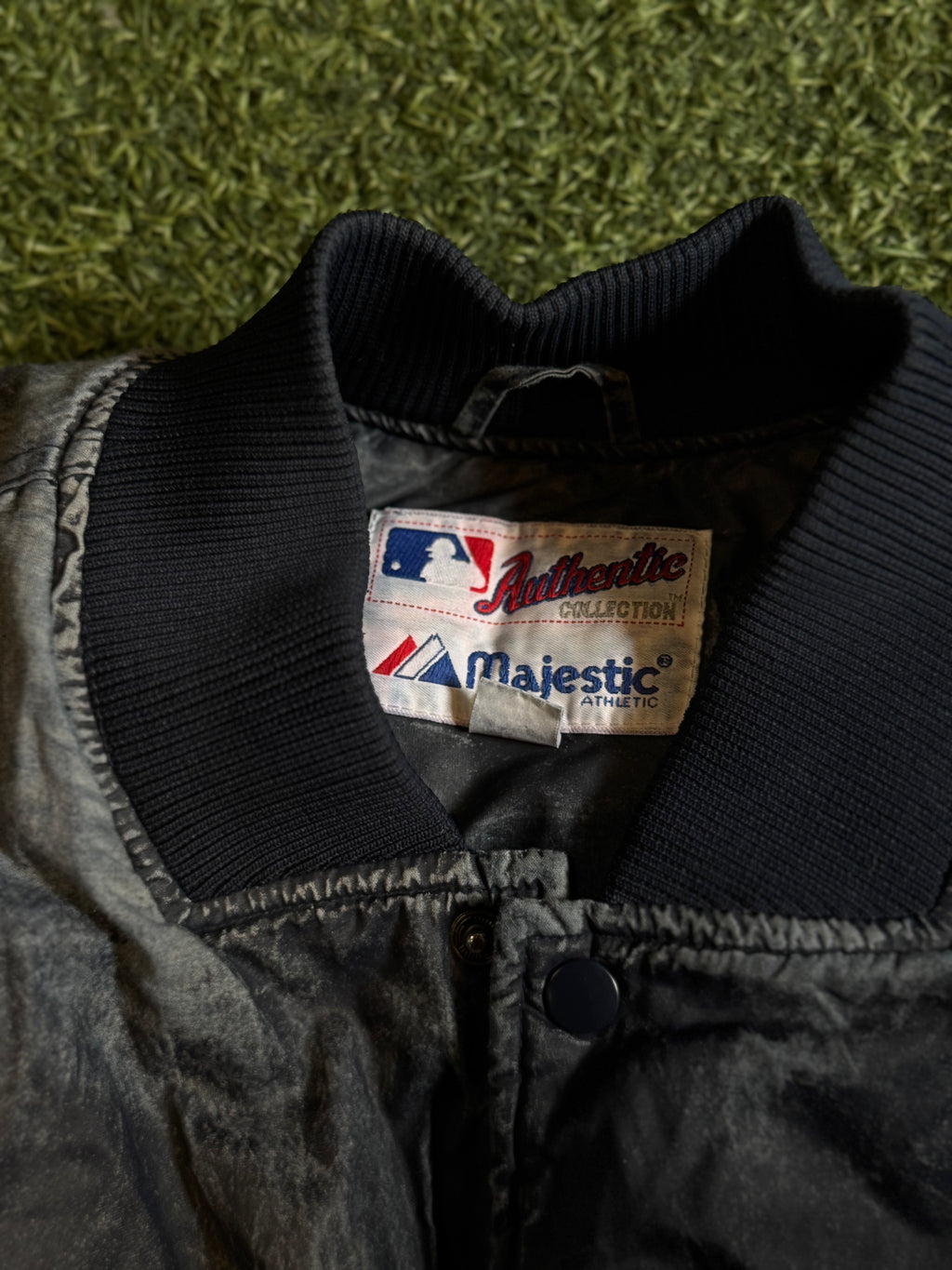 Faded Y2K Mariners Bomber Jacket