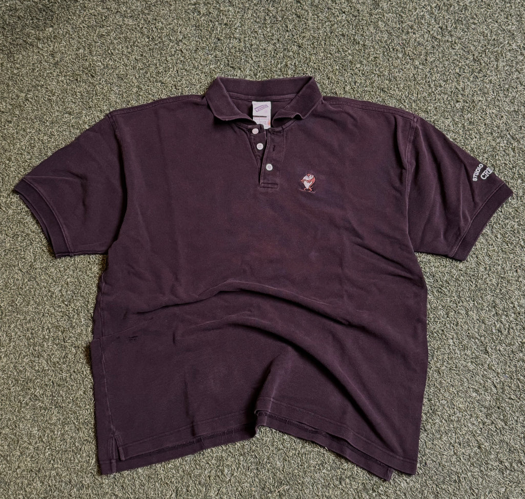 Vintage WB Studios Taz Polo