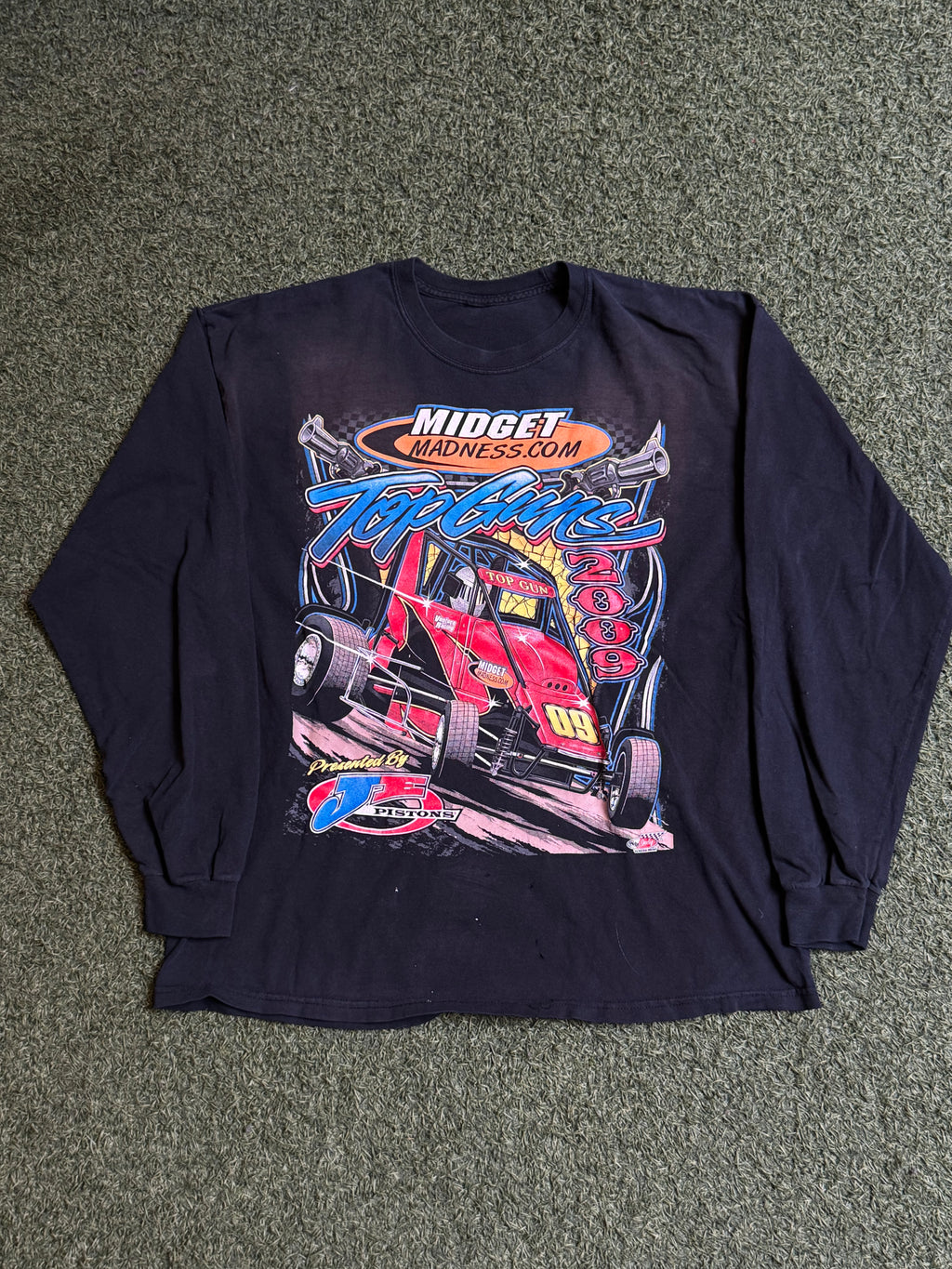 2009 Midget Madness Racing Long Sleeve T-shirt