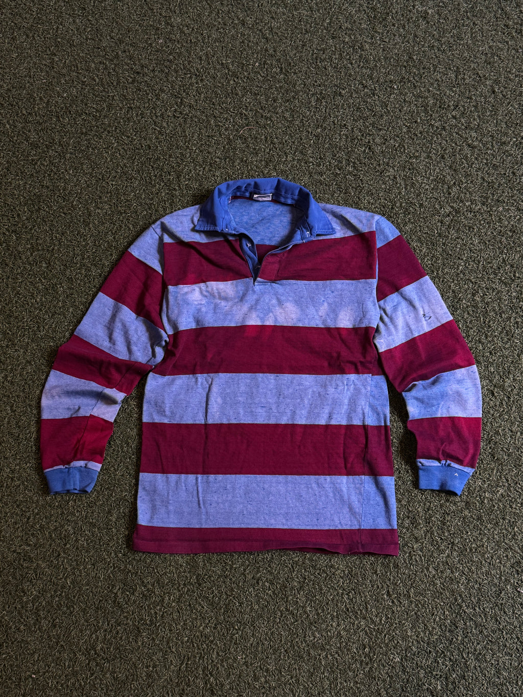 Vintage "Gant" Made in the USA Stripe Polo