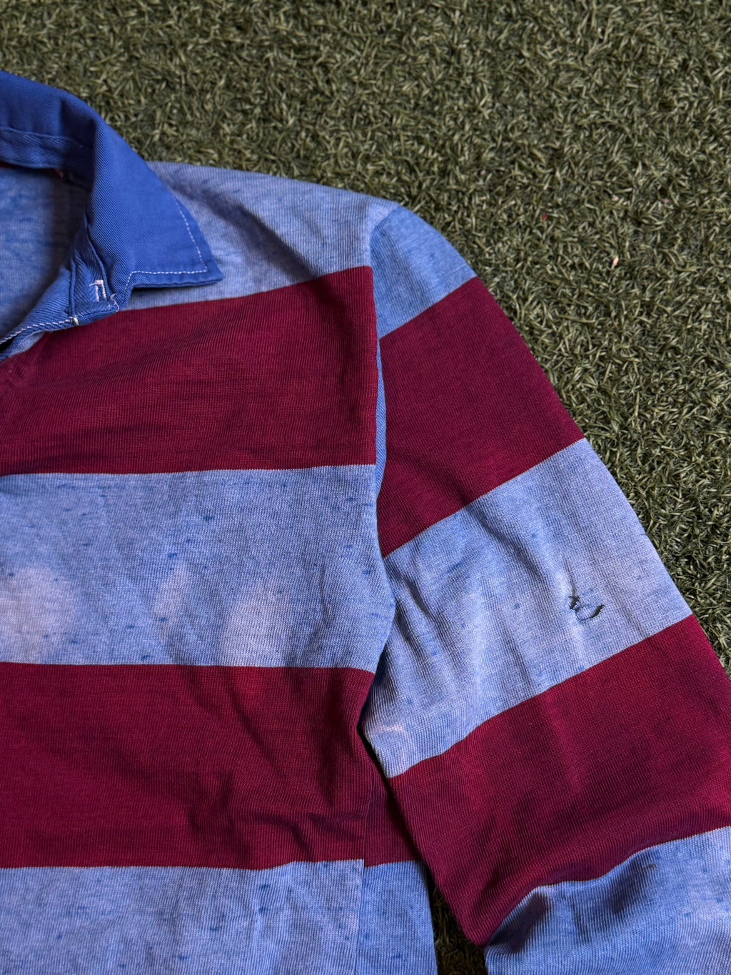 Vintage "Gant" Made in the USA Stripe Polo