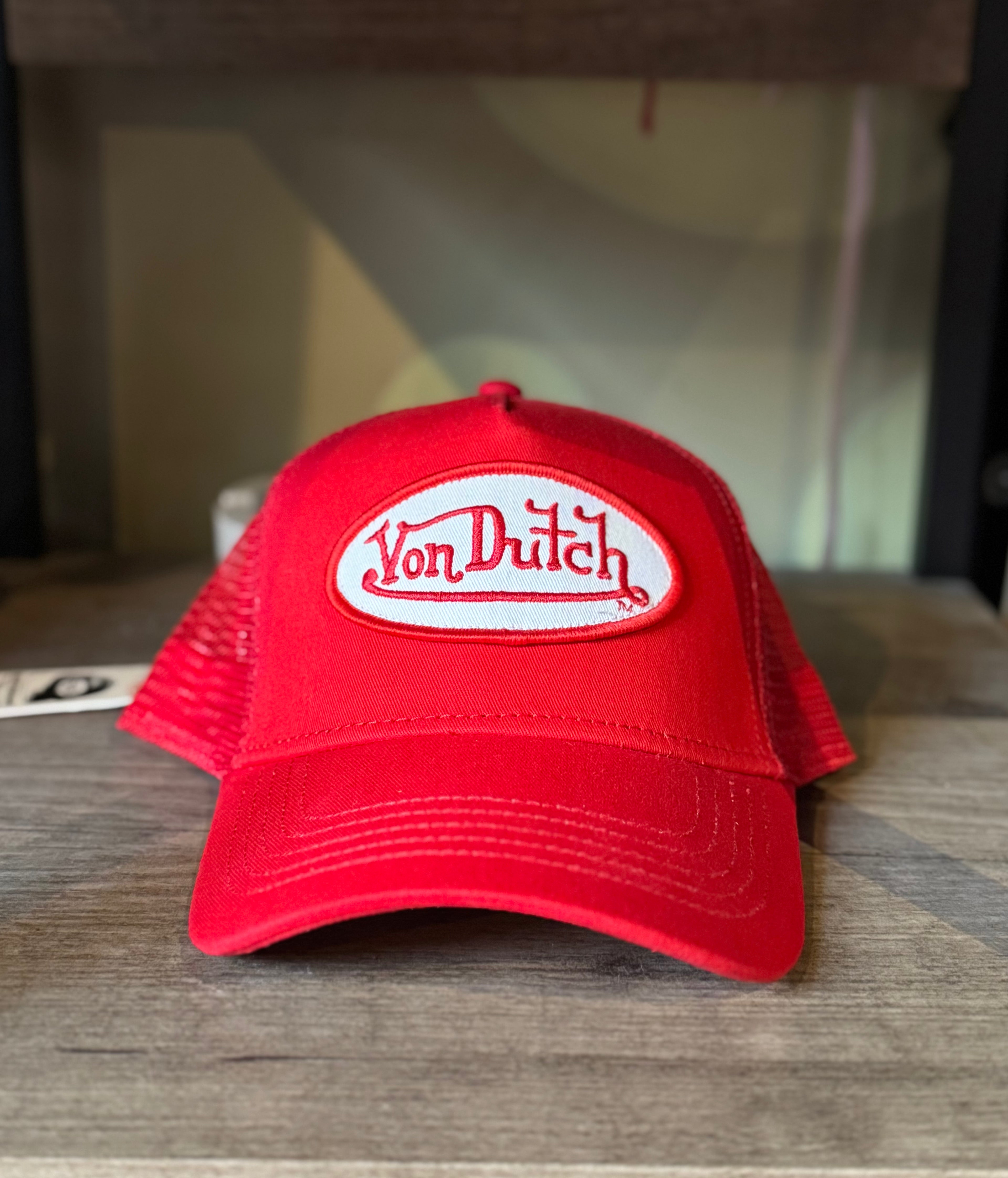 New Red Von Dutch Hat