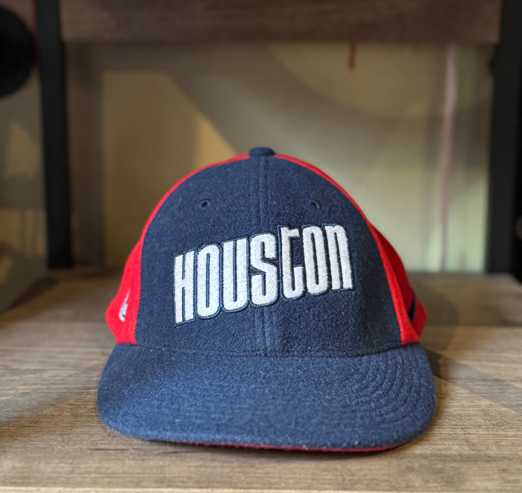 Y2K Houston Rockets Fitted Nike Hat